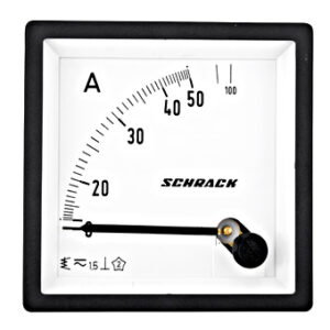 mpermeter, 72x72mm, 50A AC neposredno merjenje