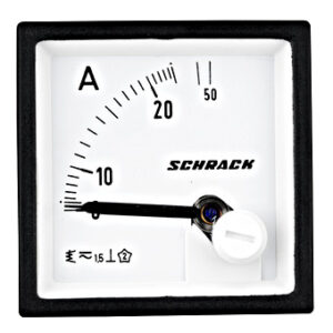 Ampermeter, 48x48mm, 25A AC neposredno merjenje