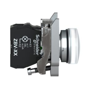 Schneider LED svetilka bela 230V AC, Ø22,5 mm, IP66